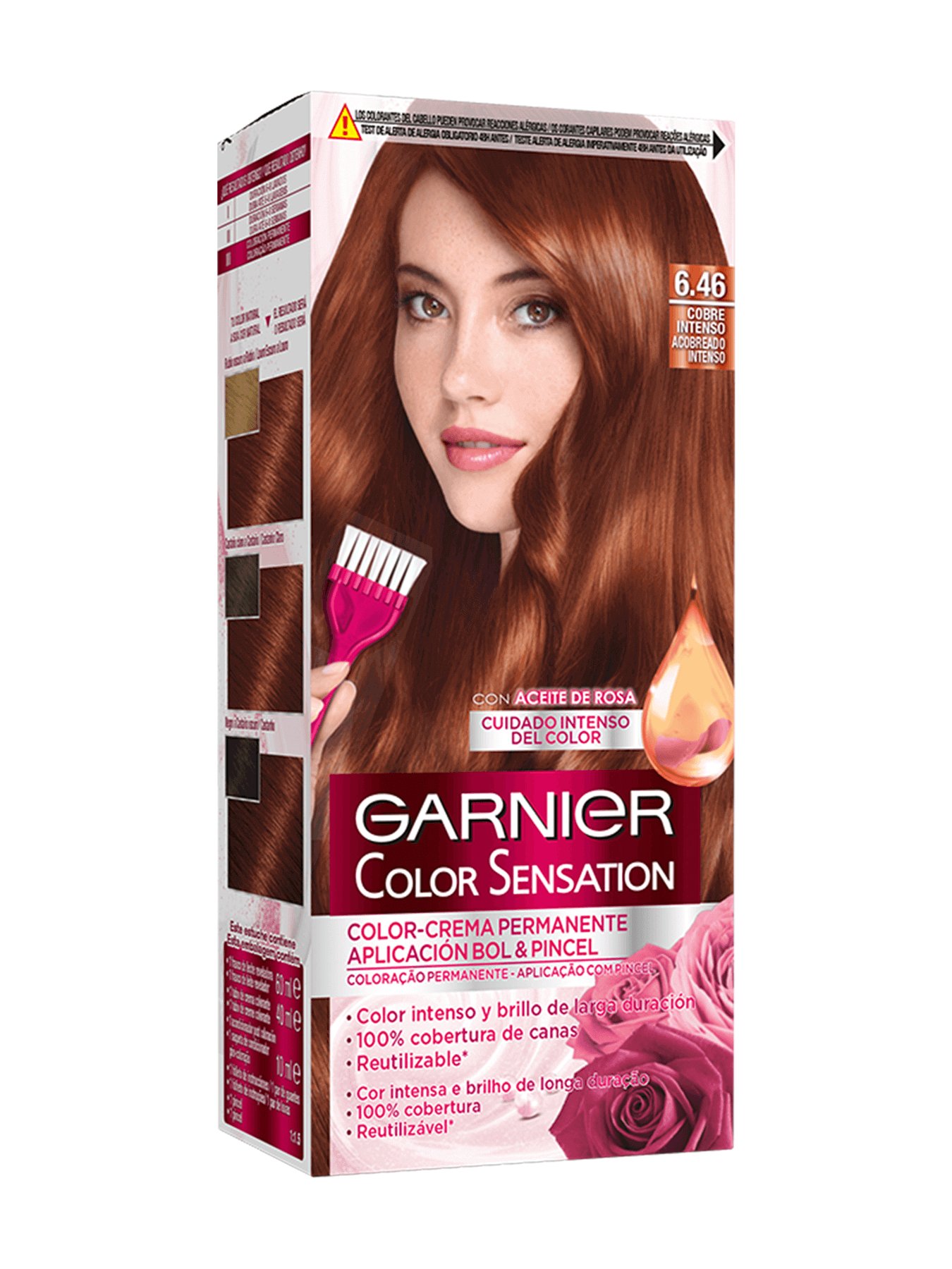 Color Sensation Cobre Intenso 6.46
